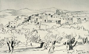 Kirjath-Jearim, 1902. de John Fulleylove