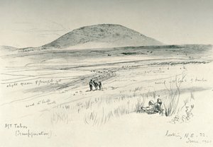 Monte Tabor, 1902. de John Fulleylove