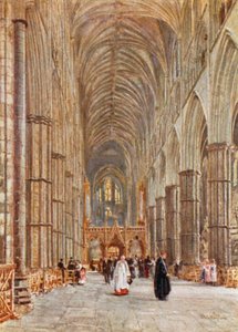 Nave da Abadia de Westminster de John Fulleylove