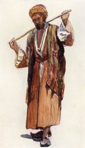 Pastor Sírio (cor litho) de John Fulleylove