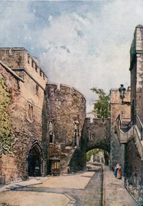 The Bloody Tower e Jewel House (Wakefield Tower), olhando para o leste de John Fulleylove