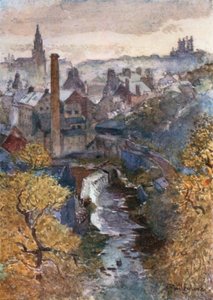 A água de Leith from Dean Bridge