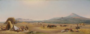 Colheita no Roman Campagna, 1868.