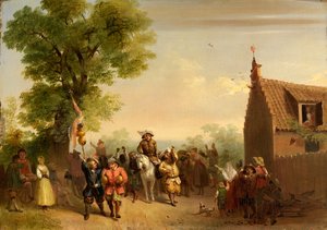 Triunfo de Stoffel Brinkerhoff, no Seu regresso das Suas Conquistas no Oriente, 1835.