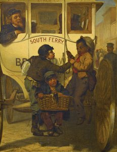 Pessoas de cor não permitidas nesta linha, 1863 de John George Brown