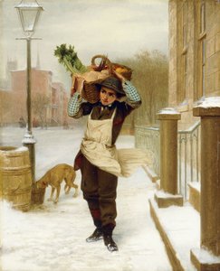 Entregador, 1863 de John George Brown