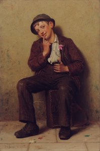 Street Urchin de John George Brown