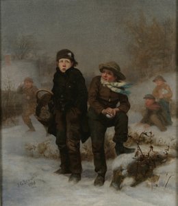 A vítima, 1861 de John George Brown