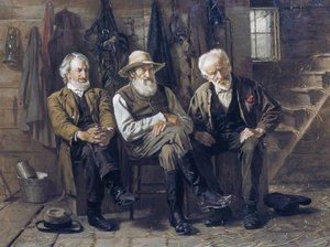 Para decidir a questão, 1897. de John George Brown