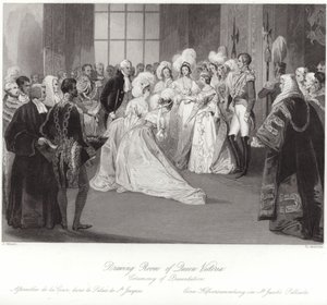 Sala de estar da rainha victoria de John Gilbert