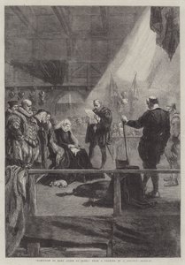 Execução de Mary Queen of Scots de John Gilbert