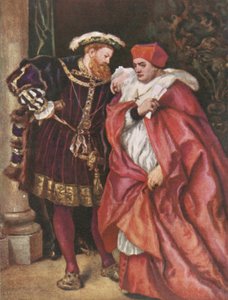 Henrique VIII e o cardeal Wolsey