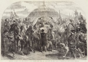 Encontro de Henrique VIII e Francisco I perto de Ardres, o Campo do Pano de Ouro