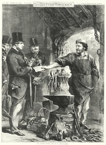 O Voto Honesto (gravura) de John Gilbert