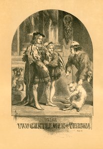 Os dois cavalheiros de Verona de John Gilbert