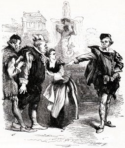 A peça de William Shakespeare de John Gilbert
