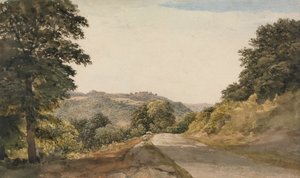 Uma estrada de Yorkshire de John Glover
