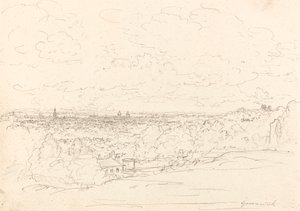 Vista Distante de Greenwich de John Glover
