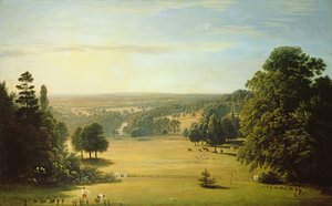 Vista da vila de Lord Northwick em Harrow on the Hill