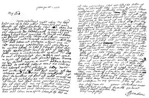 Uma carta de Graham of Claverhouse, visconde Dundee, 1629, 1840