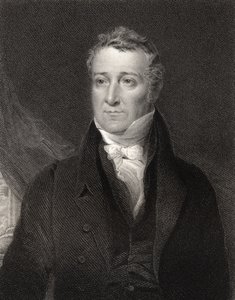 William Huskisson, gravado por John Cochran (fl.1821-65), da National Portrait Gallery, volume II, publicado em 1835