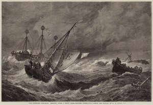 O Ramsgate Life-Boat, Manhã após um vendaval pesado, moderando o clima