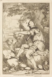 Banditti tomando seu posto de John Hamilton Mortimer