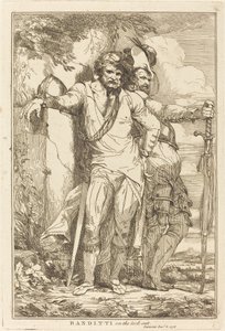 Banditti de olho de John Hamilton Mortimer
