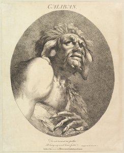 Caliban Doze Personagens de Shakespeare, 20 de maio de 1775.