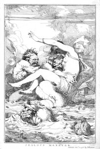 Monstro Ciumento, 1778 de John Hamilton Mortimer