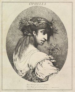 Ofélia Doze Personagens de Shakespeare, 20 de maio de 1775.