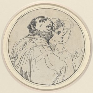 Três cabeças orientais de John Hamilton Mortimer