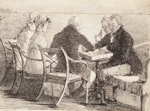 Gamão, 1808 de John Harden