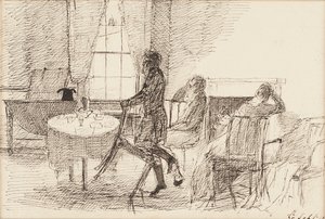 Mesa de café da manhã, 1810 de John Harden