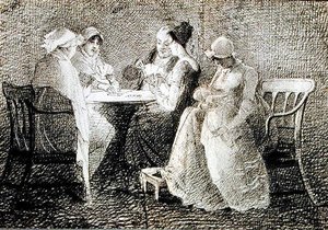 Jogo de cartas (gravura) de John Harden