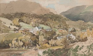Clappersgate, 1812 (wc no papel) de John Harden