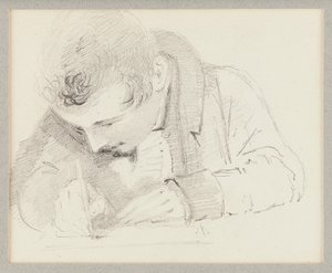 Escrita do homem, 1825 de John Harden