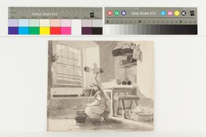 Scullery, Brathay (tinta no papel) de John Harden