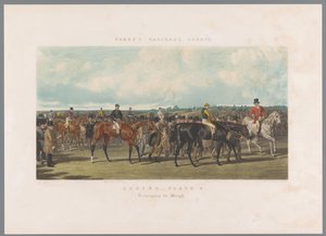 Terugkeer na afloop van de paardenrace
Corrida - Prato 4. Regresso à Pesagem (título sobre o objecto)
Fores nationale sporten (título da série)
Fore
