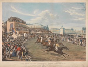 A Corrida da Prata dos Comerciantes, Chester, 1839 / Dezoito começou, apenas três colocados ... de John Harris