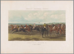 Valse start bij een paardenrace
Corrida - Placa 2. Um Falso Início (título sobre o objecto)
Fores nationale sporten (título da série)
Fore