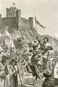 Montagem para o torneio (litho) de John Harris Valda