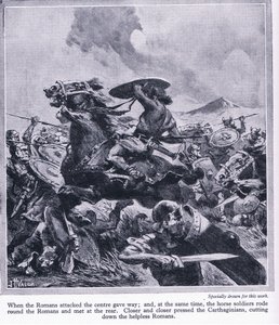 A Batalha de Canas 216 aC O exército romano foi praticamente destruído, c.1950
