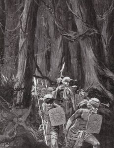 A Imigração dos Maias (litografia) de John Harris Valda