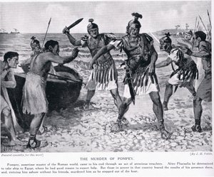 O assassinato de Pompeu de John Harris Valda