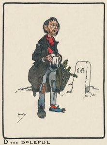 D the Doleful - J. Hassall - Desenho, 1903 de John Hassall