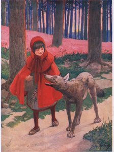 Capuchinho Vermelho (litho)