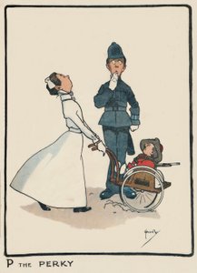 P o Perky - J. Hassall - desenho, 1903 de John Hassall