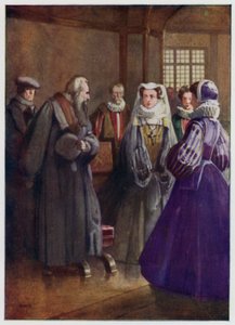O reformador presbiteriano John Knox encontra-se com Maria, Rainha da Escócia