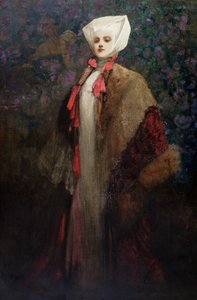 A Dama (óleo sobre tela) de John Hassall